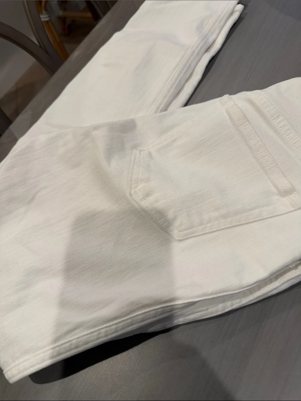 J. Crew Women's White Skinny Jeans